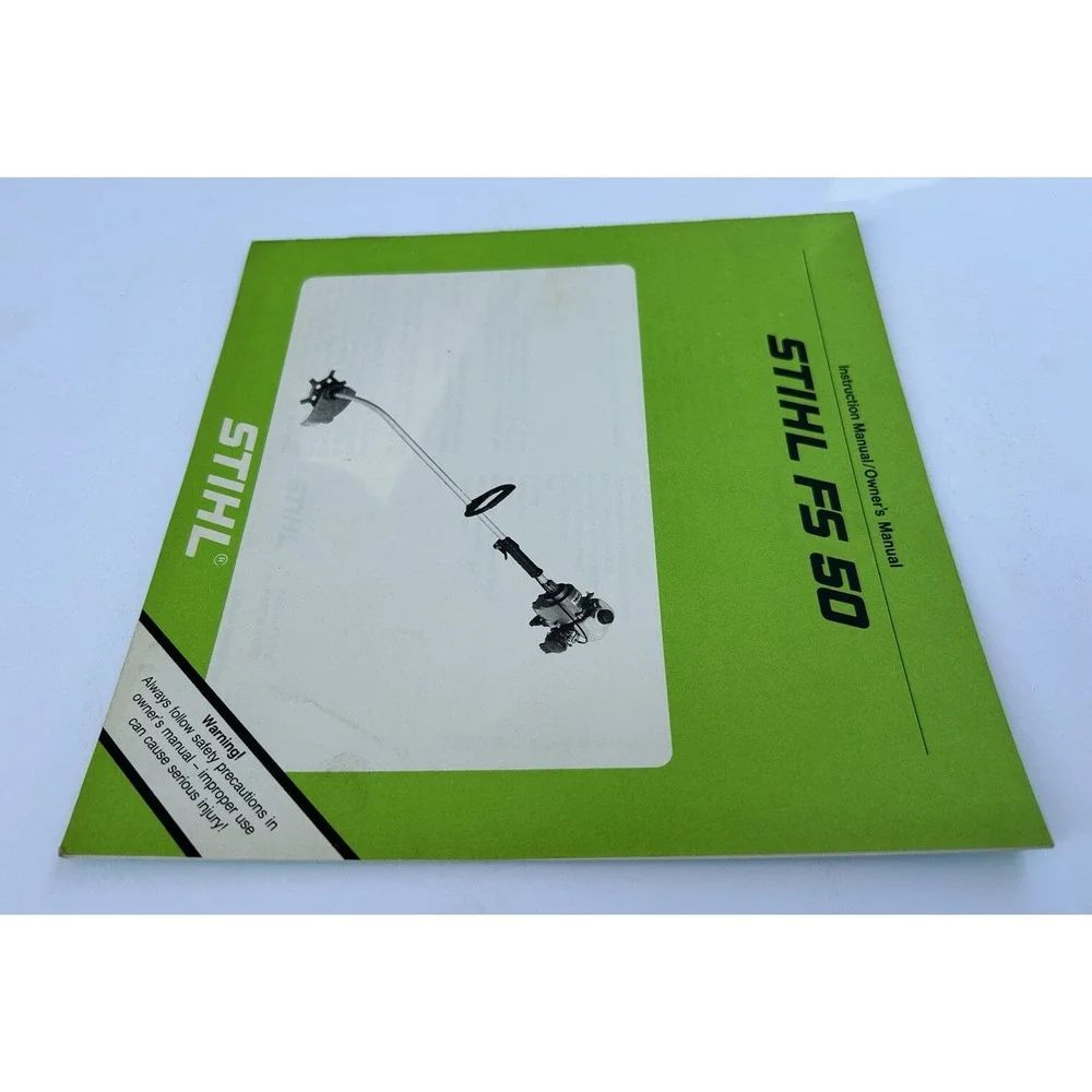 Stihl FS 50 WeedEater WeedWhacker Instruction‎ Owner's Operator Manual